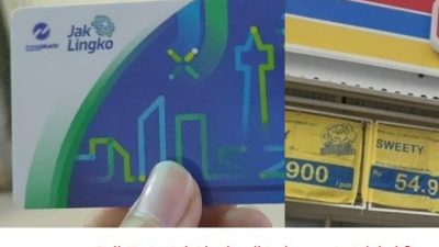 Beli Kartu Jak Lingko di Indomaret