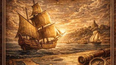 Menelusuri Perpindahan Pusat Kekuasaan Melayu dari Palembang ke Temasek dalam Dinamika Perdagangan Maritim