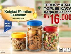 Tebus Murah Toples Kaca Eksklusif untuk Koleksi Kemilau Ramadan
