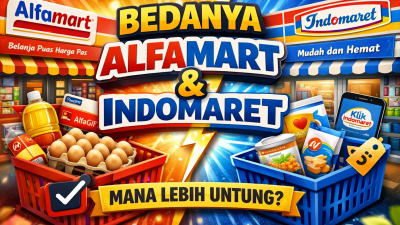 Perbandingan Alfamart dan Indomaret dari Harga hingga Fasilitas