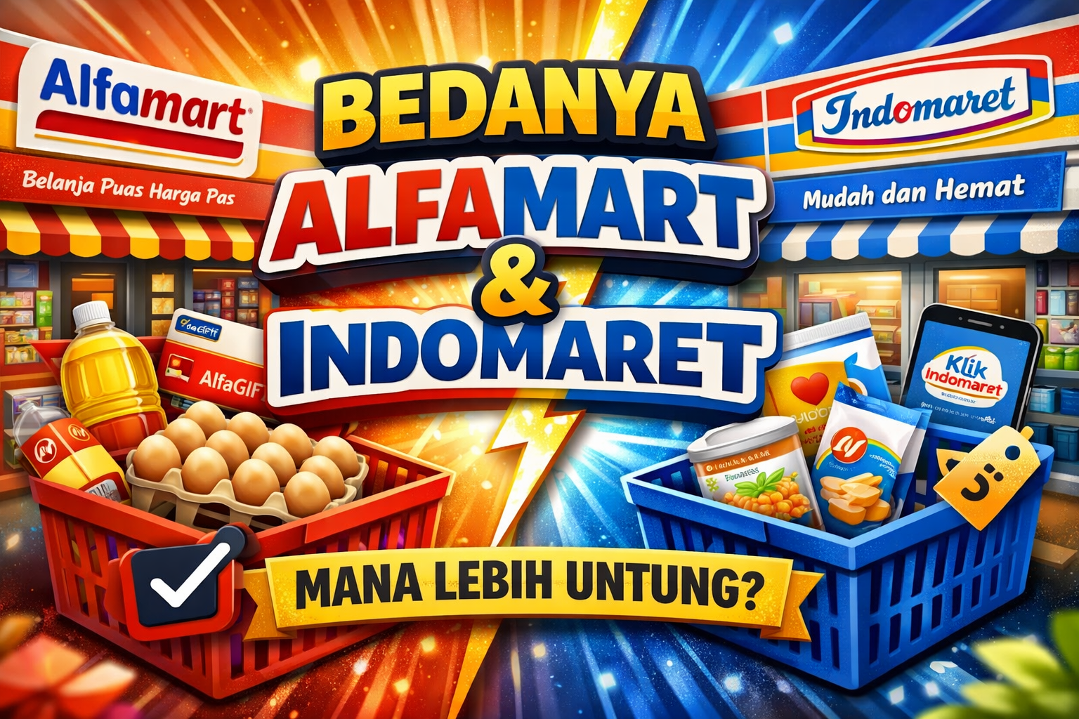 Perbandingan Alfamart dan Indomaret dari Harga hingga Fasilitas