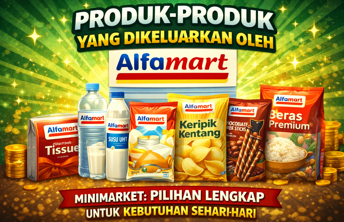 Produk-Produk yang Dikeluarkan oleh Alfamart Minimarket: Pilihan Lengkap untuk Kebutuhan Sehari-hari