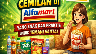 Rekomendasi Cemilan di Alfamart yang Enak dan Praktis untuk Temani Santai
