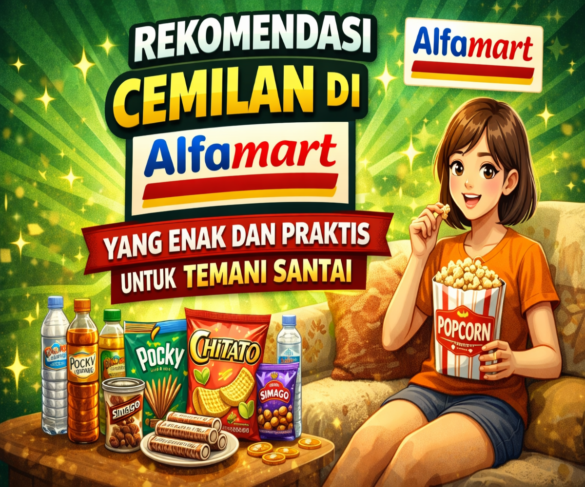 Rekomendasi Cemilan di Alfamart yang Enak dan Praktis untuk Temani Santai
