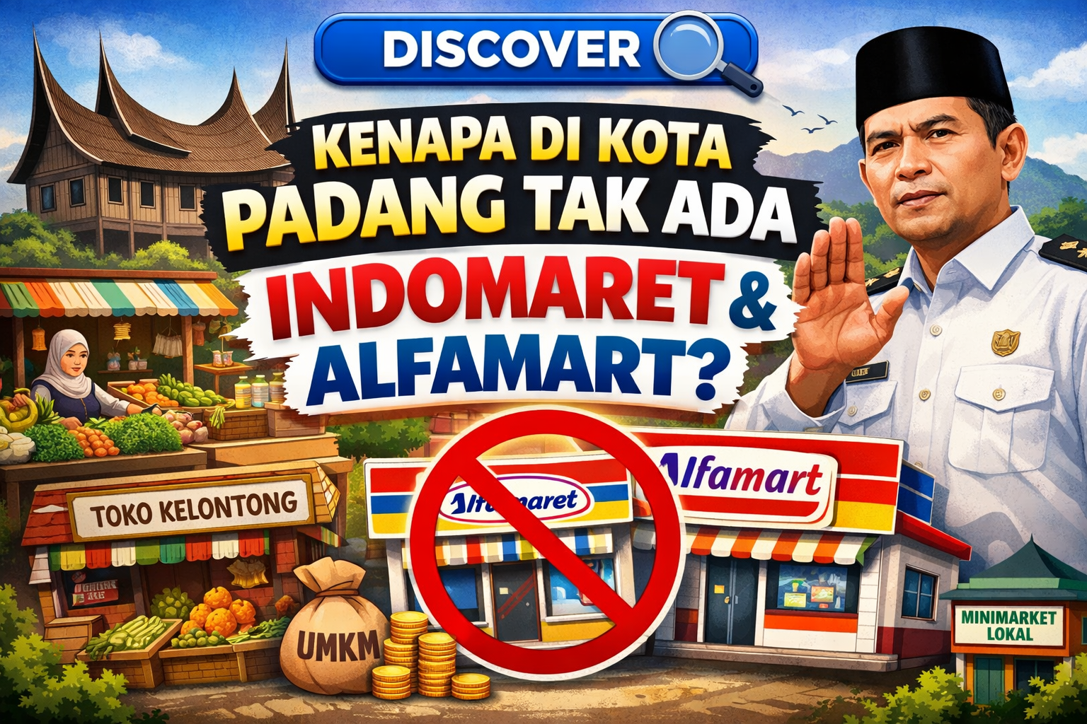Padang Tanpa Indomaret dan Alfamart