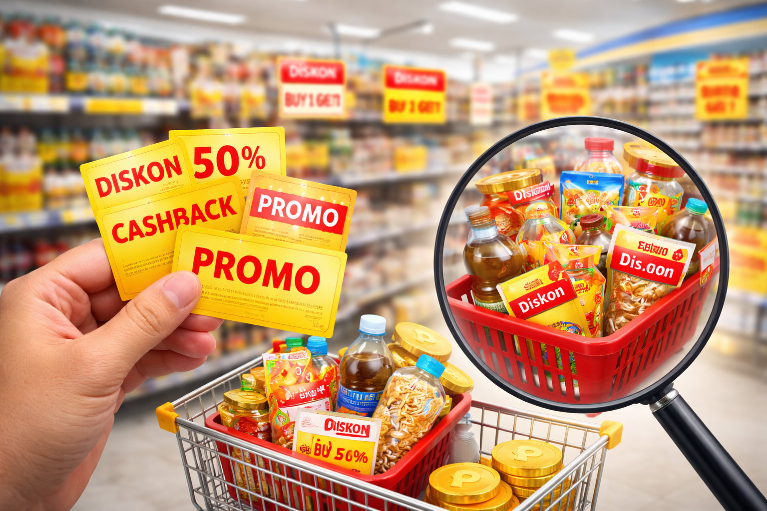 Berburu promo di minimarket